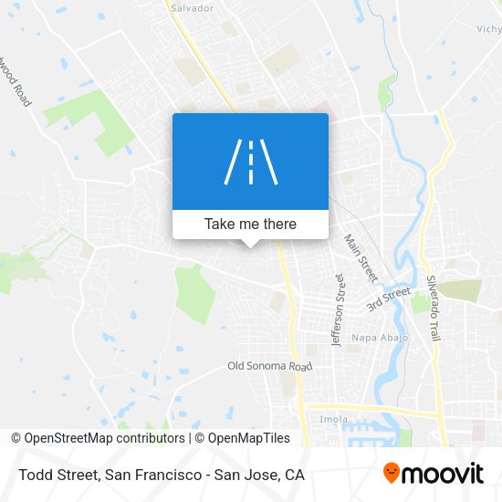 Mapa de Todd Street
