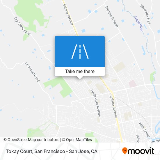 Tokay Court map