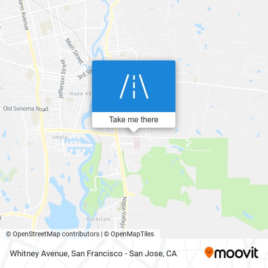 Mapa de Whitney Avenue