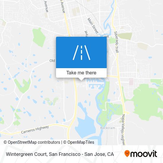 Wintergreen Court map