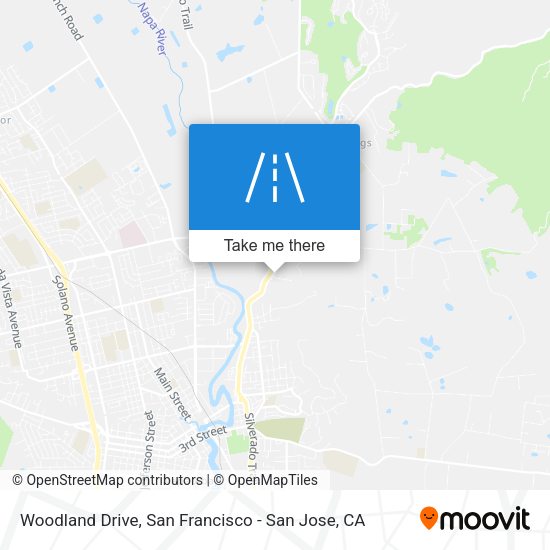Mapa de Woodland Drive