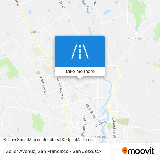 Mapa de Zeller Avenue