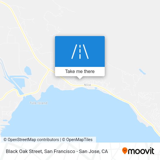 Mapa de Black Oak Street