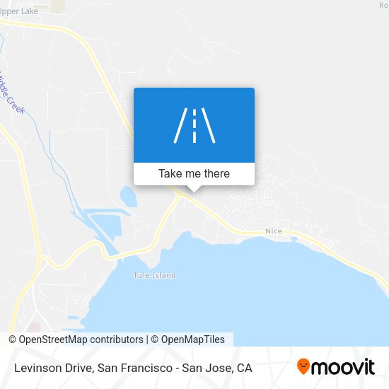 Mapa de Levinson Drive
