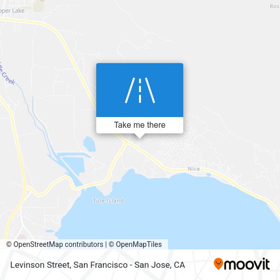 Mapa de Levinson Street