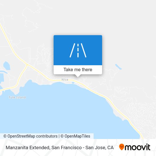 Manzanita Extended map
