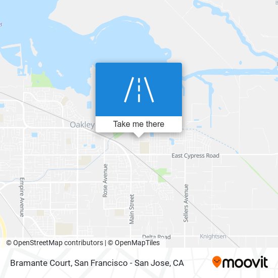 Bramante Court map