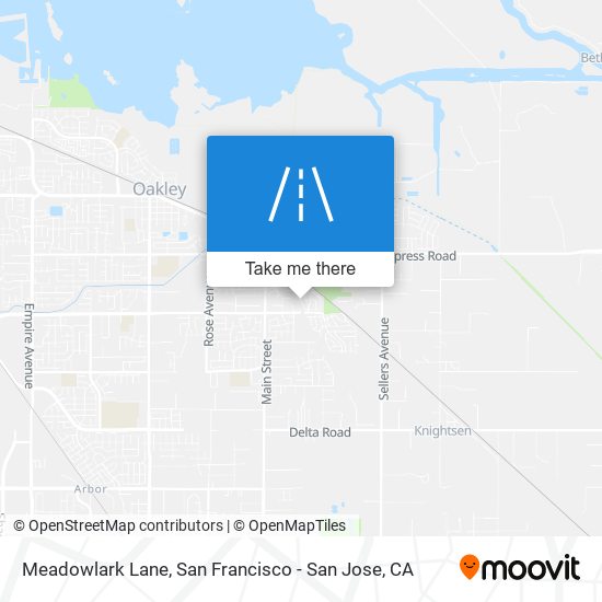 Meadowlark Lane map