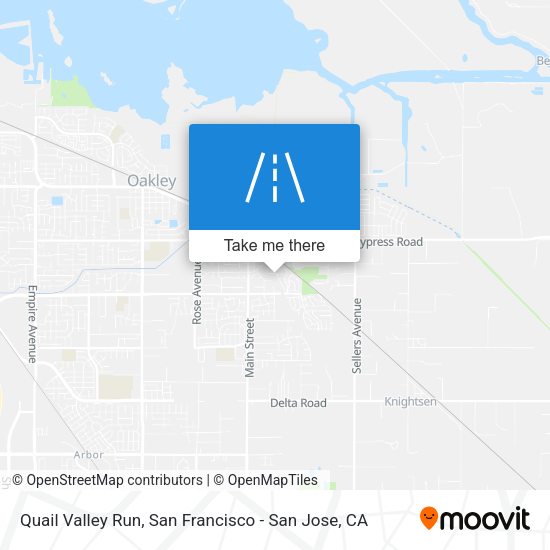 Quail Valley Run map