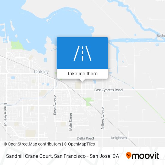 Sandhill Crane Court map