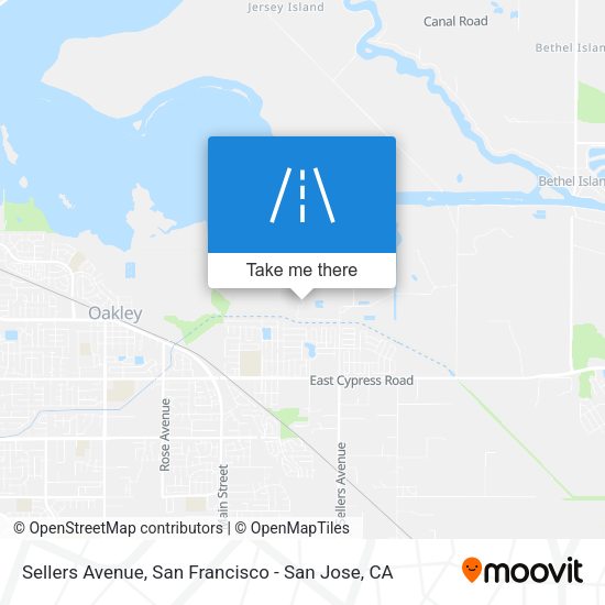 Mapa de Sellers Avenue