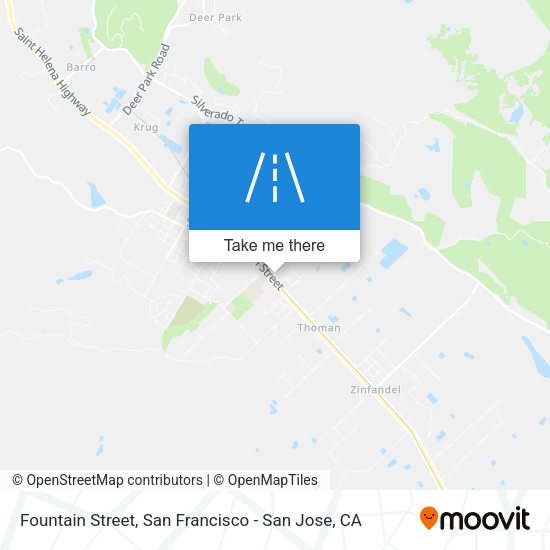 Mapa de Fountain Street