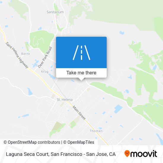 Mapa de Laguna Seca Court