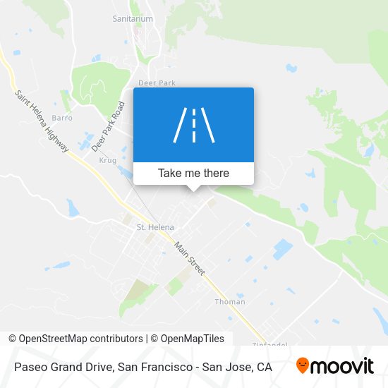 Mapa de Paseo Grand Drive