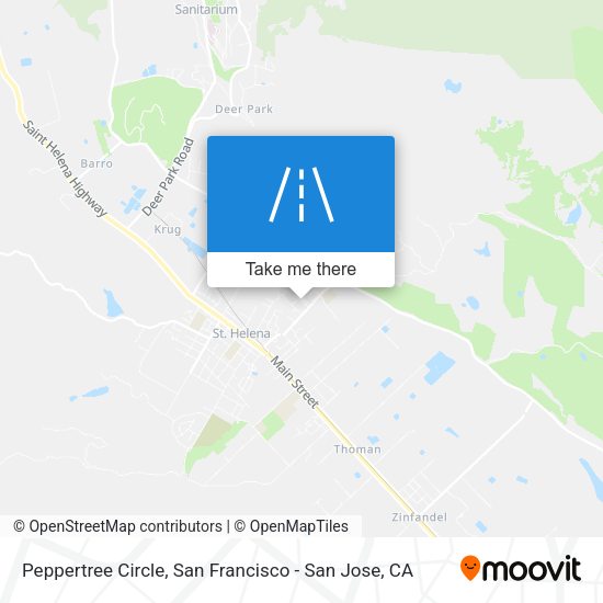 Peppertree Circle map