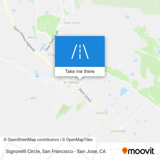 Mapa de Signorelli Circle