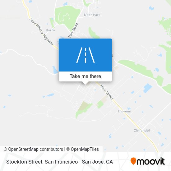 Stockton Street map