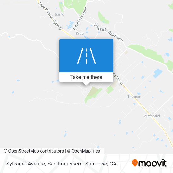 Mapa de Sylvaner Avenue