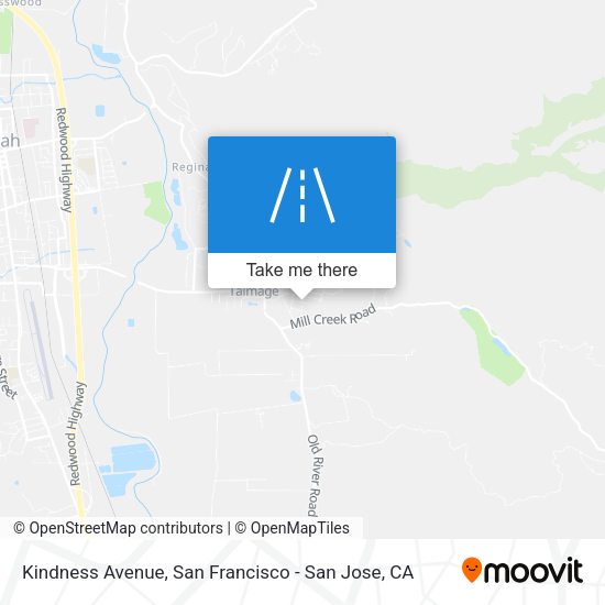 Mapa de Kindness Avenue