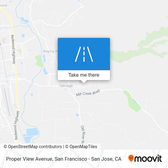 Proper View Avenue map