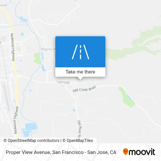 Proper View Avenue map