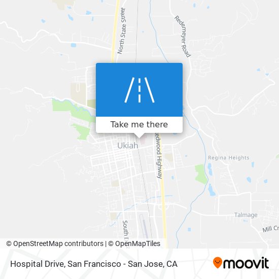 Hospital Drive map