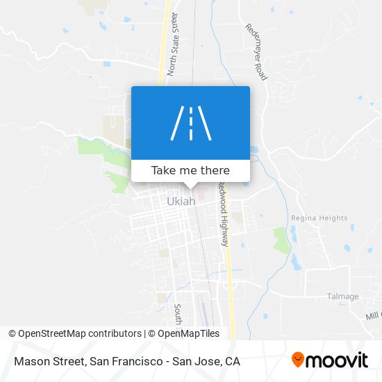 Mason Street map