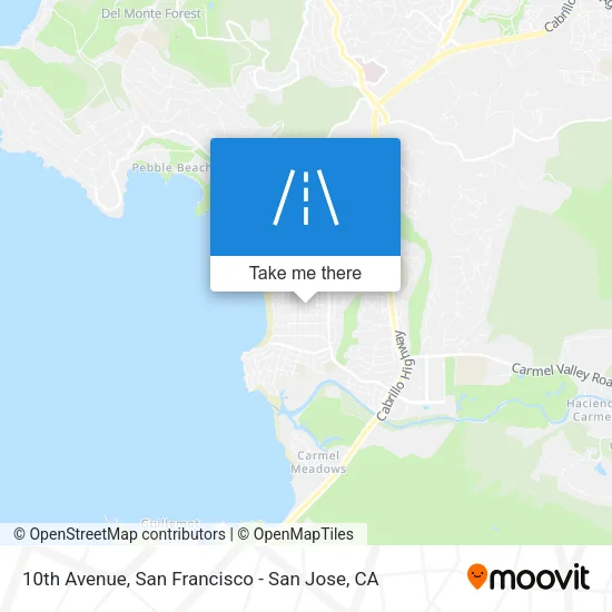 10th Avenue map
