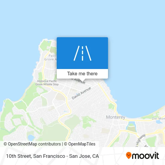 10th Street map