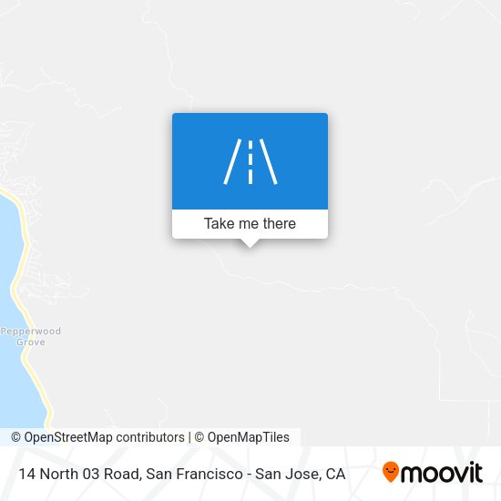 14 North 03 Road map