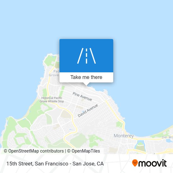 Mapa de 15th Street