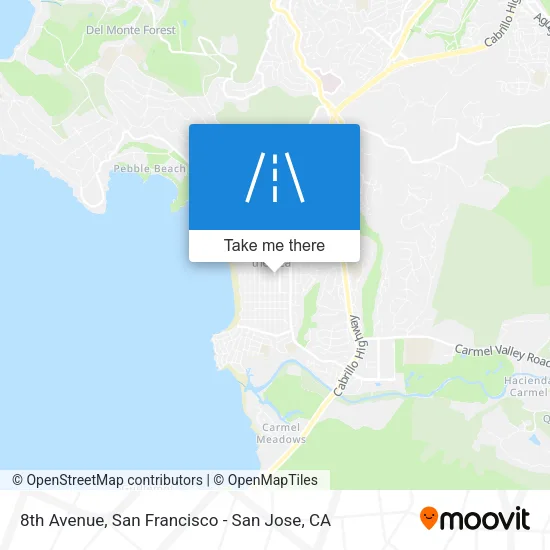 8th Avenue map