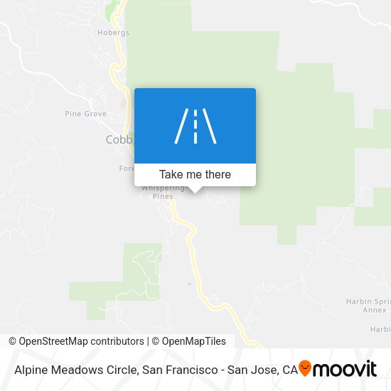 Mapa de Alpine Meadows Circle