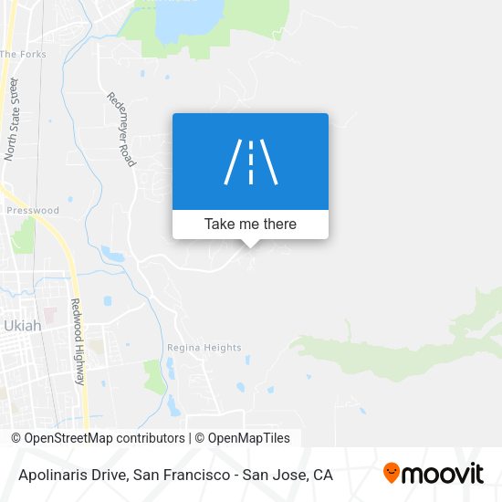 Mapa de Apolinaris Drive