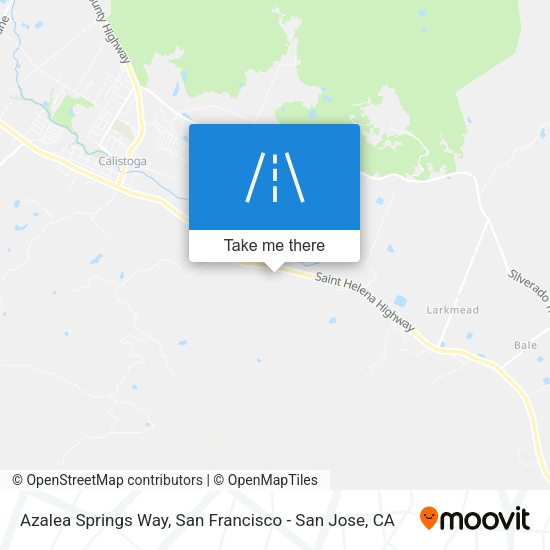Azalea Springs Way map