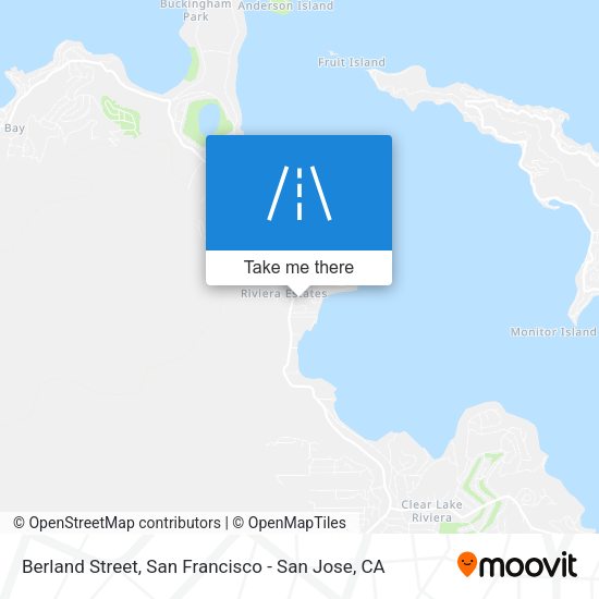 Mapa de Berland Street