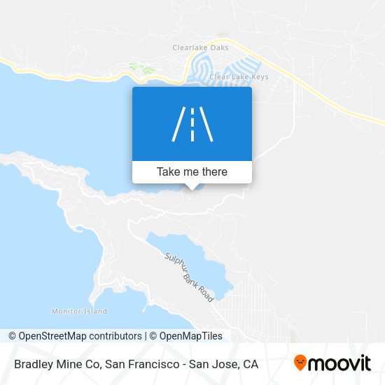 Mapa de Bradley Mine Co