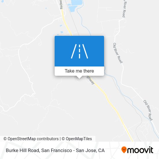 Mapa de Burke Hill Road