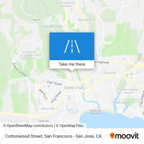 Mapa de Cottonwood Street