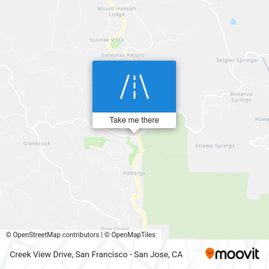 Mapa de Creek View Drive