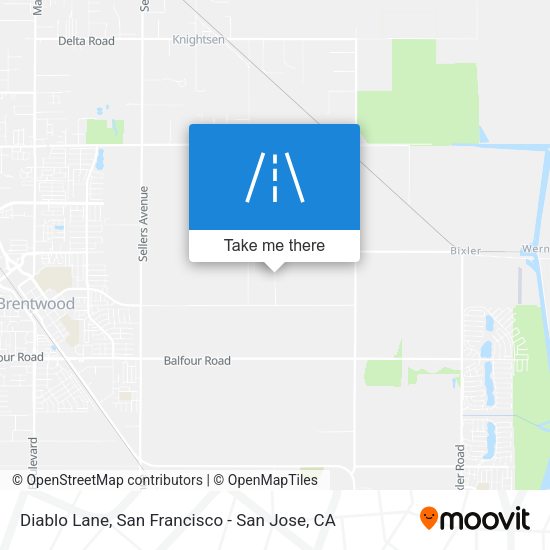 Mapa de Diablo Lane