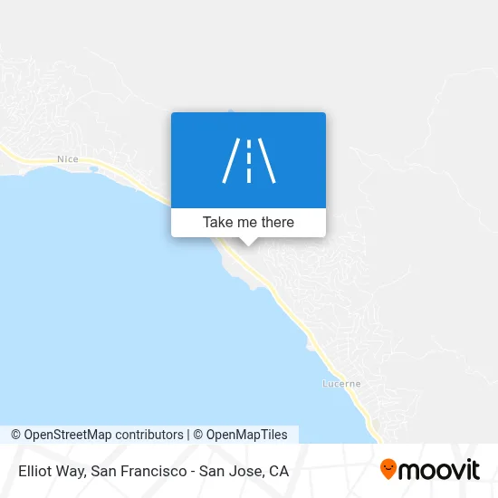 Elliot Way map
