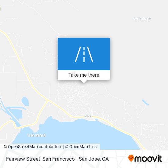 Fairview Street map