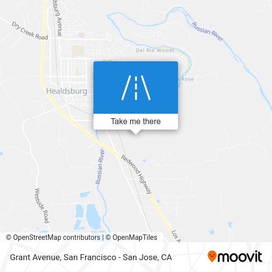 Mapa de Grant Avenue