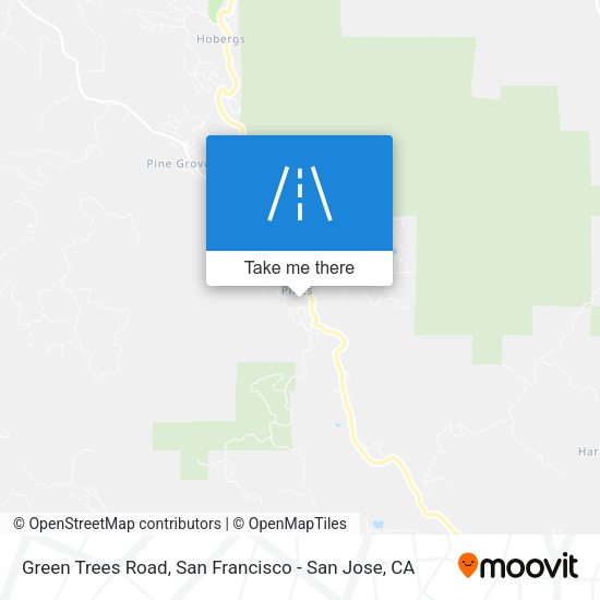 Mapa de Green Trees Road
