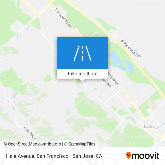 Mapa de Hale Avenue