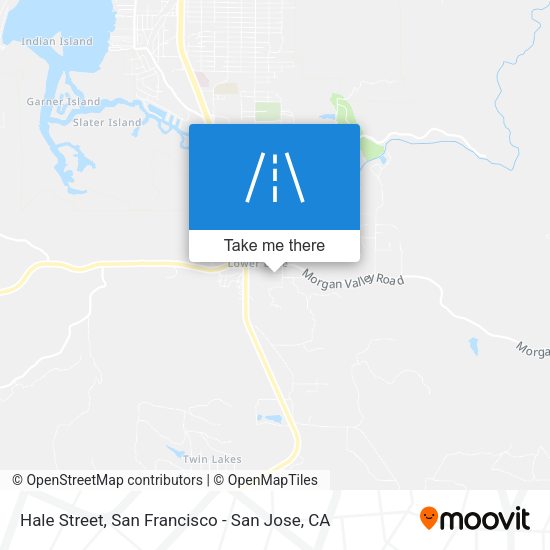 Mapa de Hale Street