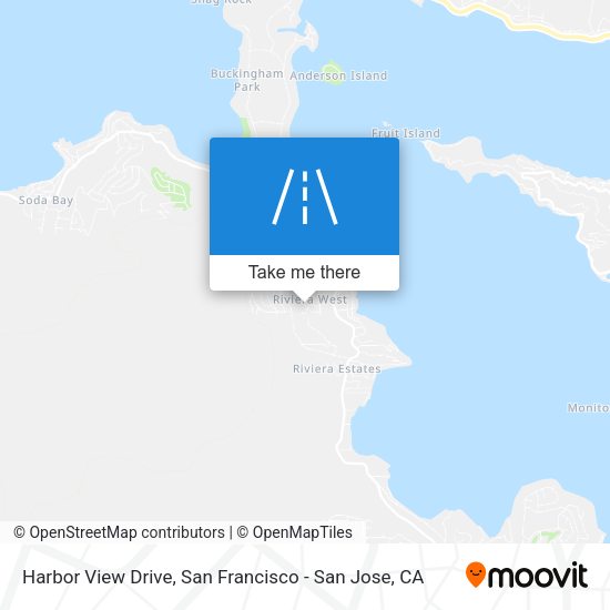 Harbor View Drive map