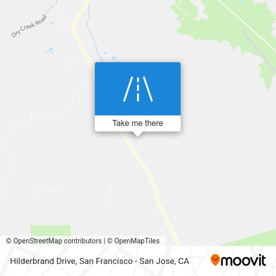 Hilderbrand Drive map