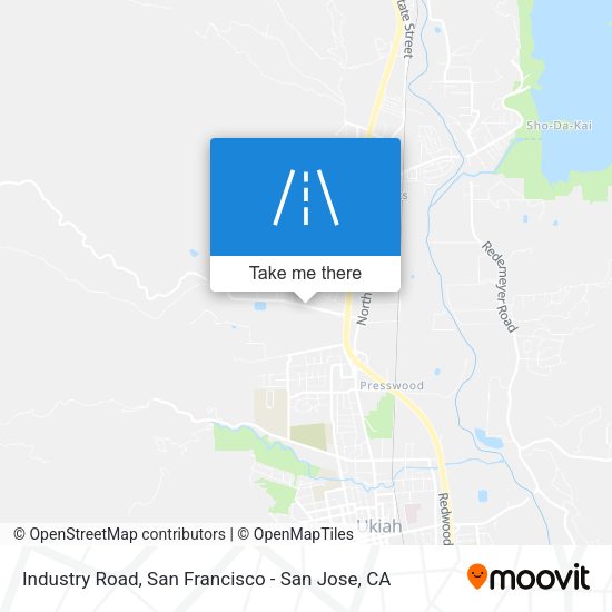 Mapa de Industry Road